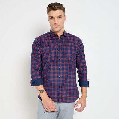 Men's 100% Cotton Casual Shirt