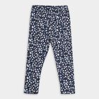 Girls' Legging, Navy Blue, small image number null