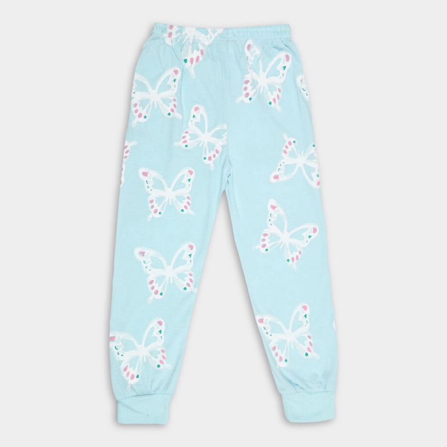 Girls' Pyjamas, Aqua, large image number null