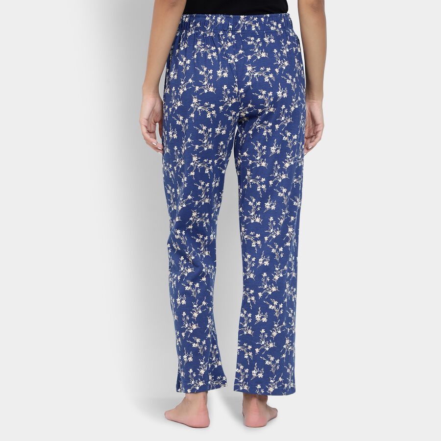 Ladies' Cotton Pyjama, Navy Blue, large image number null