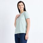 Ladies' Round Neck T-Shirt, Light Green, small image number null