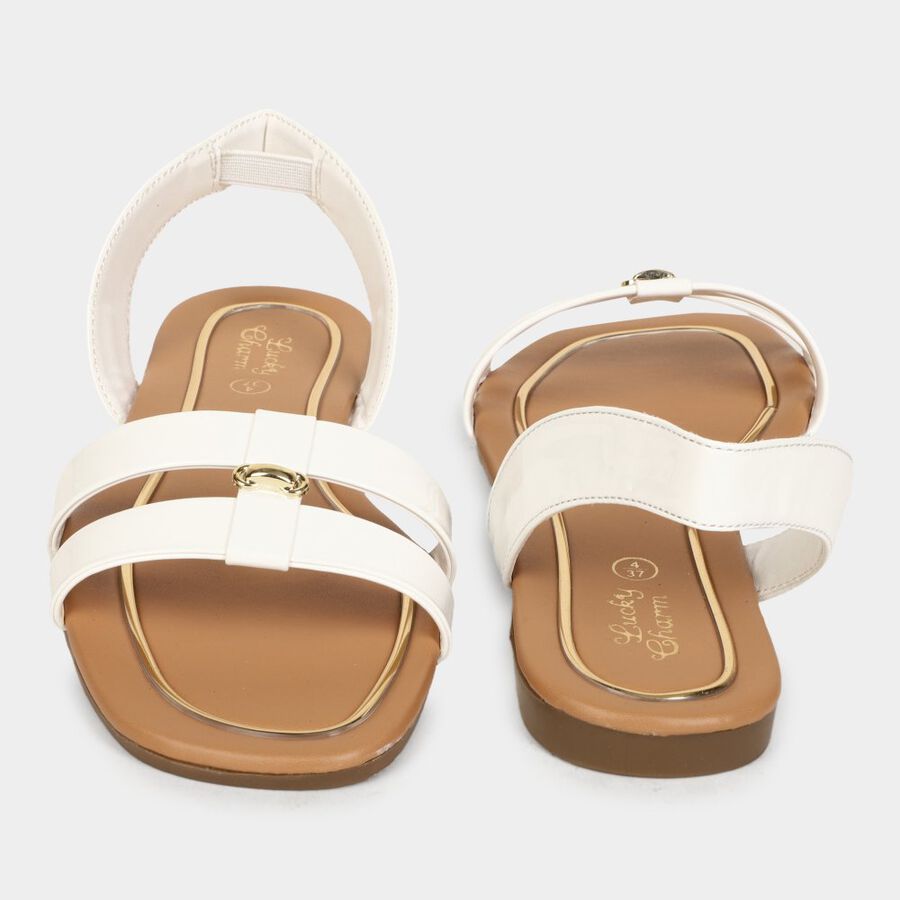 Womens Formal Sandals, सफ़ेद, large image number null