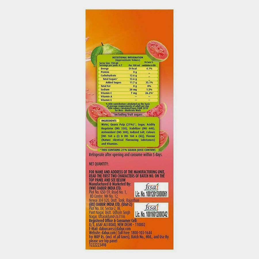 Vitamin Boost Guava Juice, , large image number null