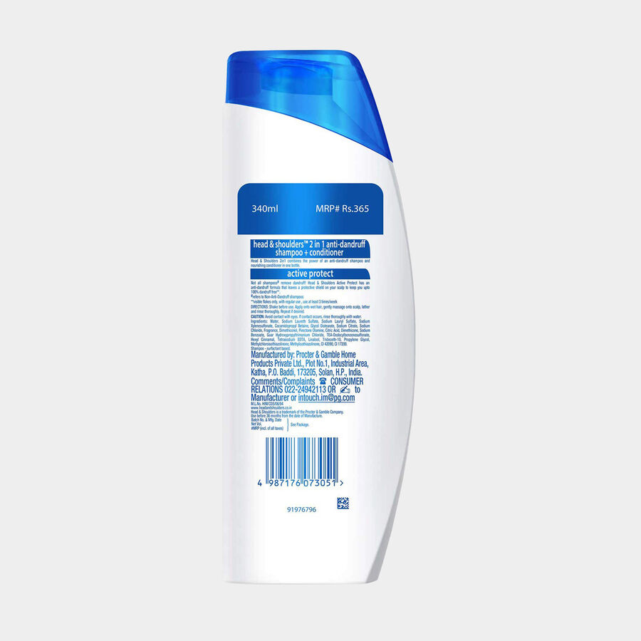 Active Protect 2 In 1 Hair Shampoo, , large image number null