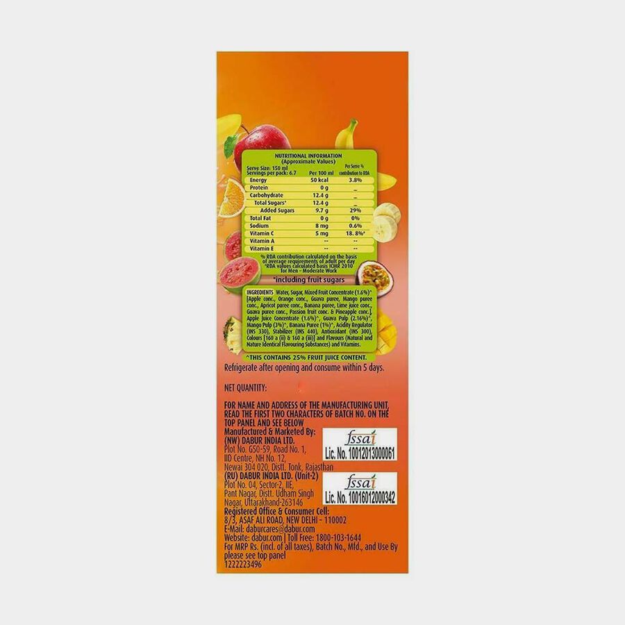 Vitamin Boost Mixed Fruit Juice, , large image number null