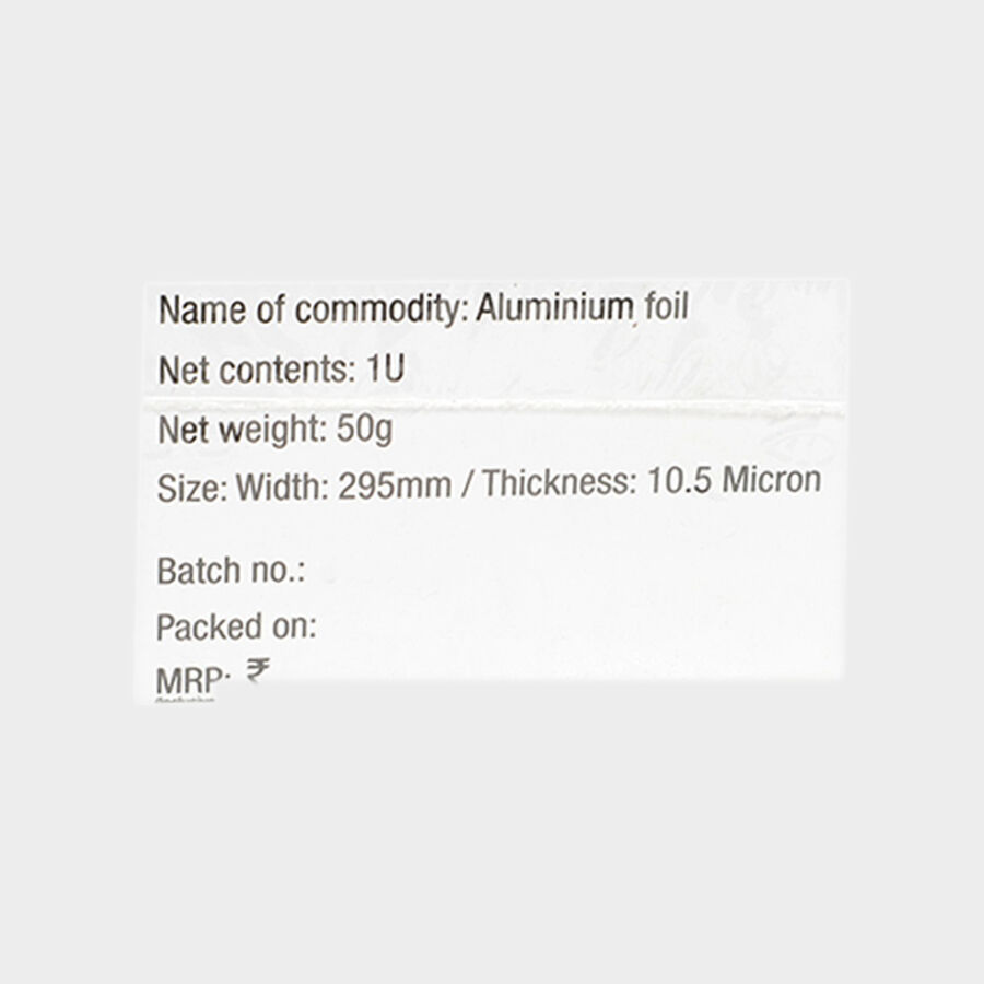 Aluminium Foil, , large image number null