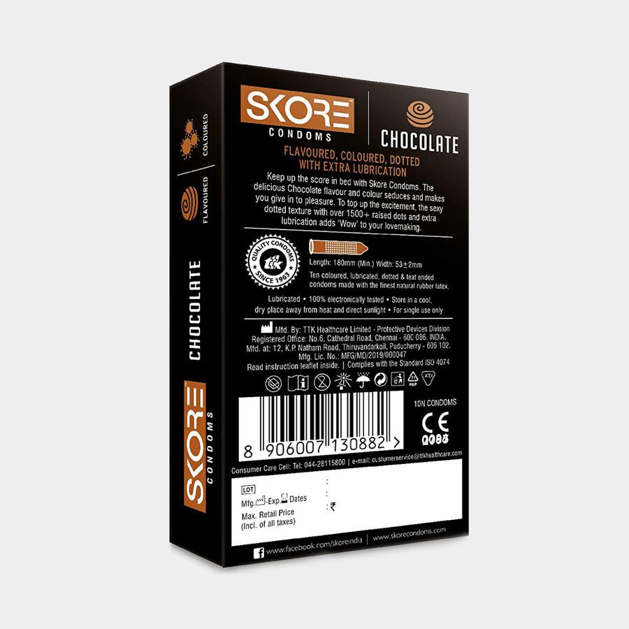 Skore Chocolate Condom, , large image number null