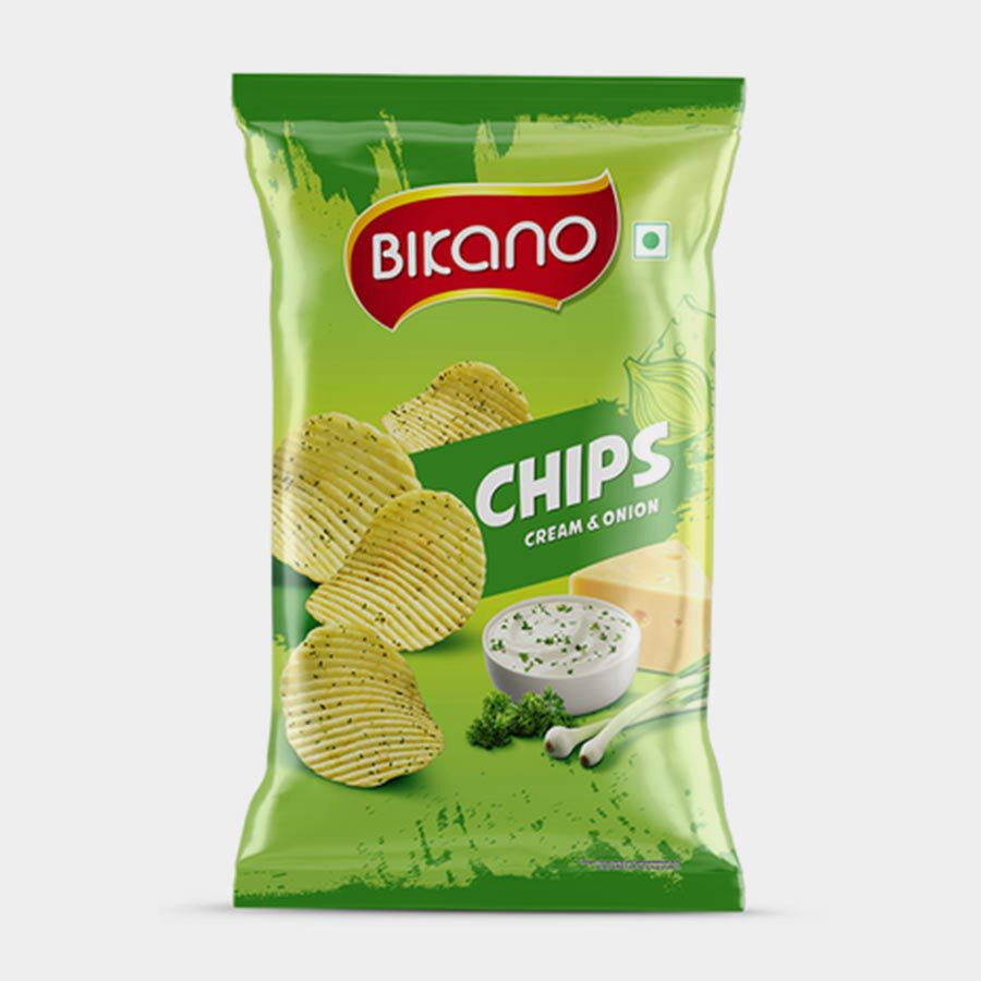 Cream & Onion Chips, , large image number null