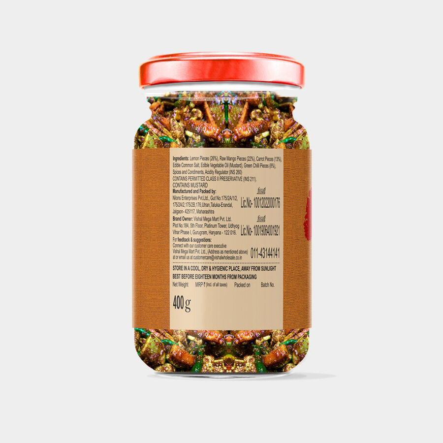 Mixed Pickle Mustard Oil, , large image number null