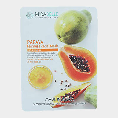 Fairness Facial Mask, Papaya