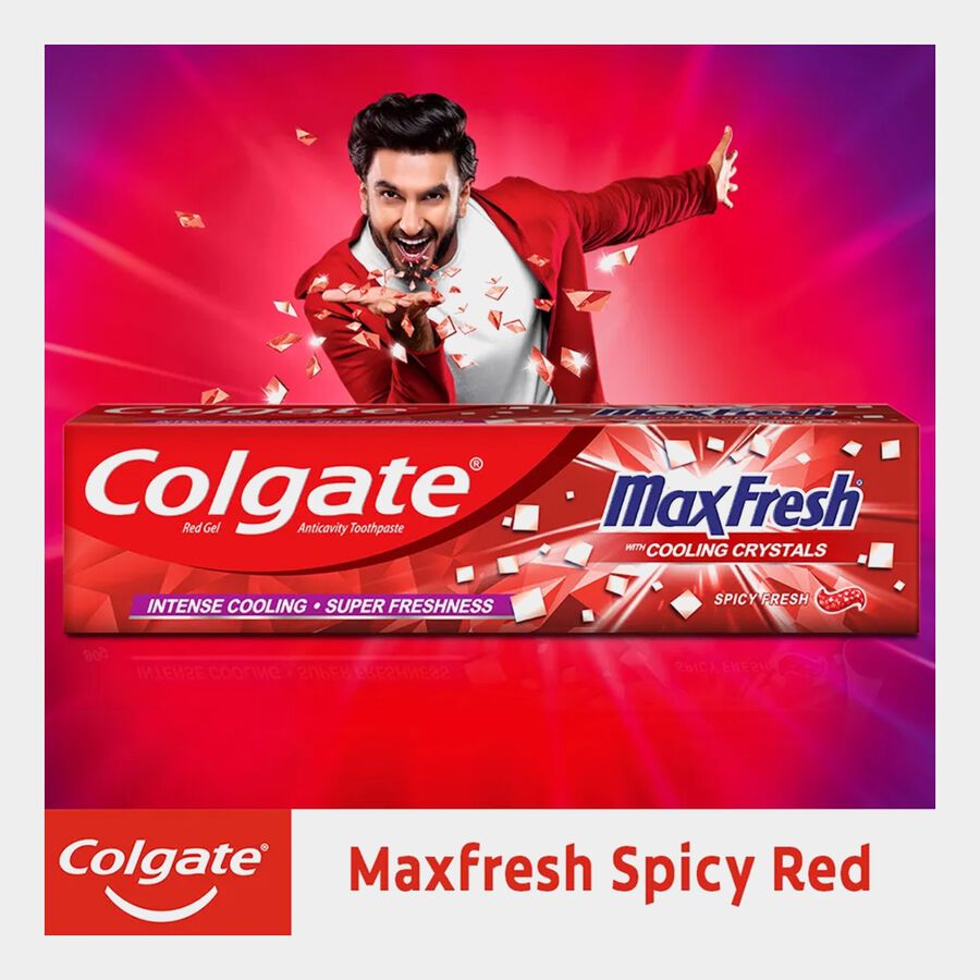 Max Fresh Red Tooth Paste, , large image number null