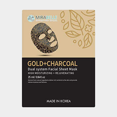 Gold & Charcoal Mask