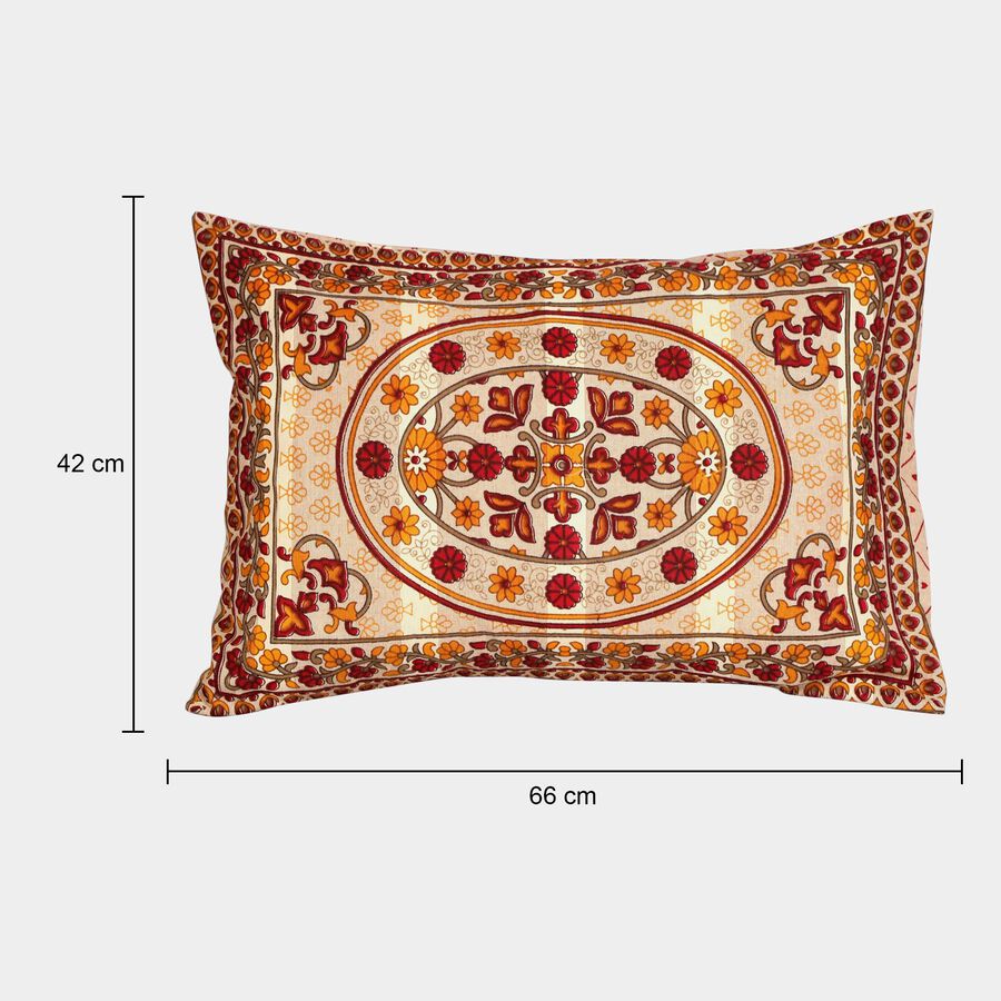 Printed Cotton Pillow Cover, , large image number null