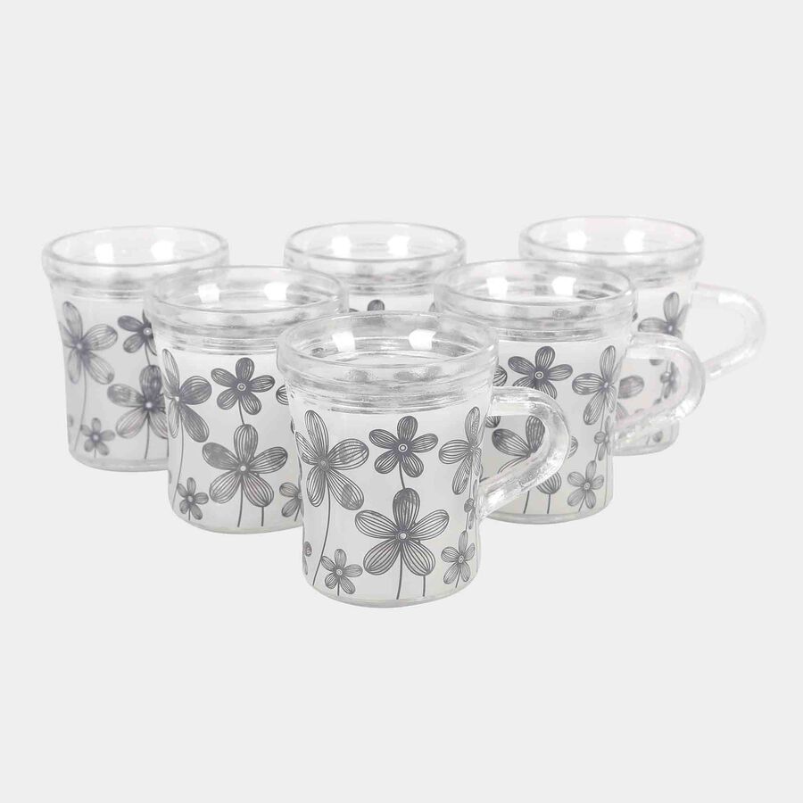 150 ml Glass Mug, Set of 6, , large image number null