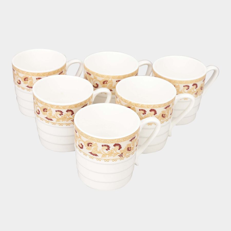 150 ml Bone China Cup, Set of 6, , large image number null