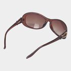 Women's Plastic Gradient Oval Sunglasses, , small image number null