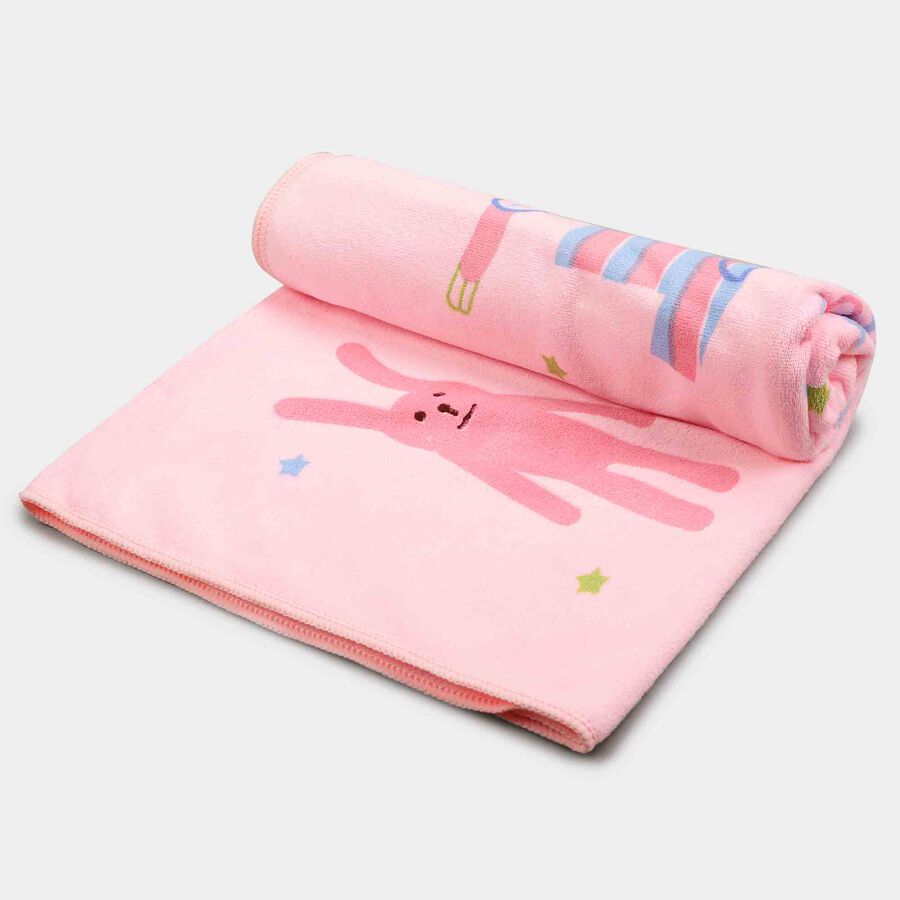 Polyester Baby Towel, 380 GSM, 60 X 120 cm, , large image number null