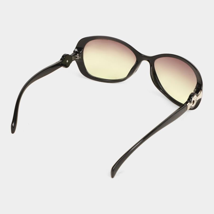 Women's Plastic Gradient Square Sunglasses, , large image number null
