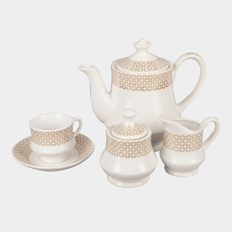 15 Pcs. Stoneware Tea Set, , large image number null