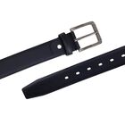 Men's Black Leather Belt, Upto 38 In. Waist, , small image number null