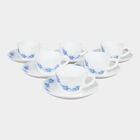 Set Of 12 Opalware Cup & Saucer, , small image number null
