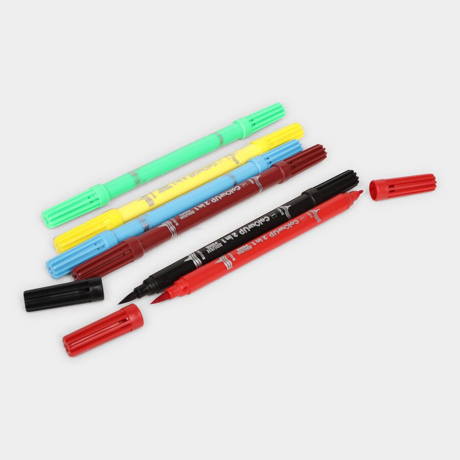 6 Brush-Sketch Pens, , large image number null