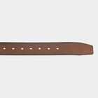 Men's Brown Polyurethane Formal Belt, Upto 38 In., , small image number null