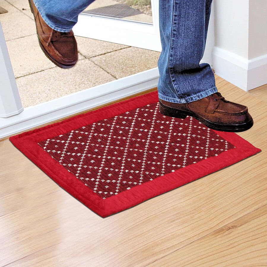 Cotton Blend Door Mat, Set of 2, , large image number null