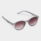 Kids' Plastic Clear Glass Round Sunglasses, , small image number null