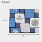 110 GSM Microfiber Double Bedsheet with 2 Pillow Covers, , small image number null