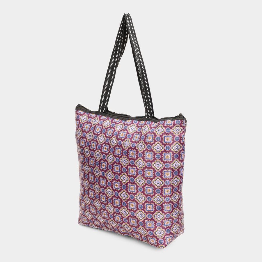 Women's 1 Compartment Fabric-Polyester Medium Tote Bag, , large image number null