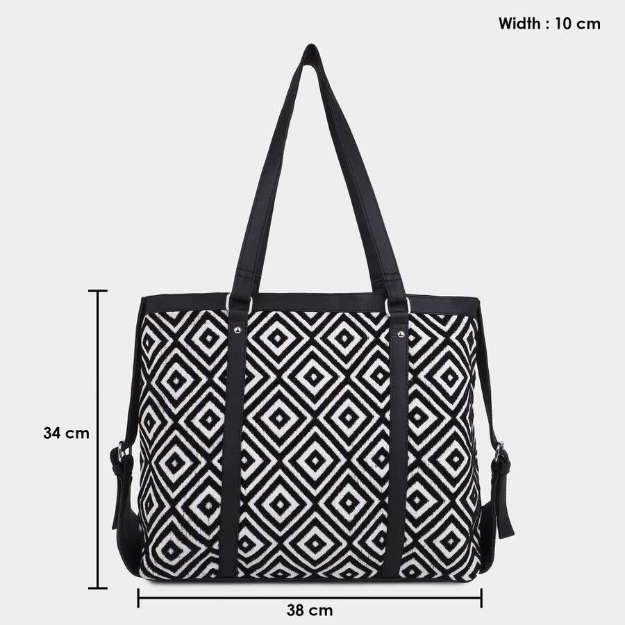Women's 1 Compartment Large Fabric Evening Bag, , large image number null