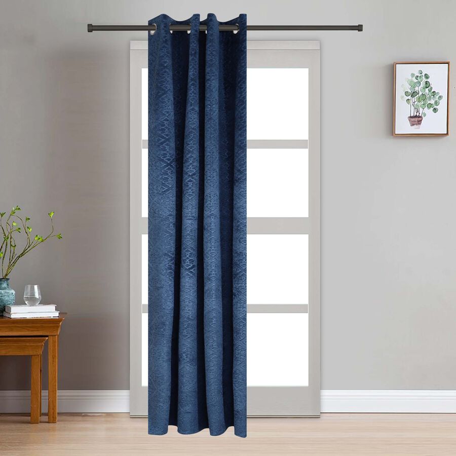 7 ft. Velvet Door Curtain, , large image number null