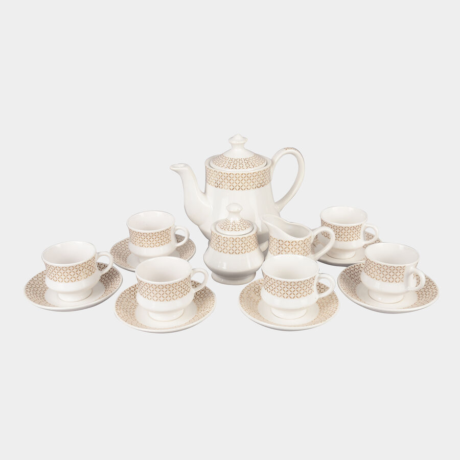 15 Pcs. Stoneware Tea Set, , large image number null