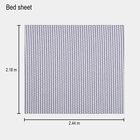 Double Bed Cover with 2 Pillow Covers, , small image number null
