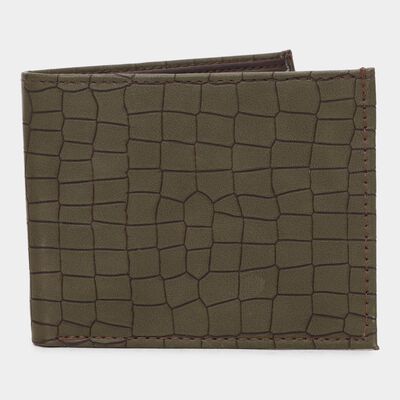 Men's Polyurethane Bi Fold Wallet
