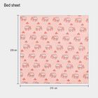 104 TC Cotton Blend Double Bedsheet with 2 Pillow Covers, , small image number null