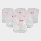 Glass Tumblers - Set Of 6, , small image number null