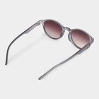 Kids' Plastic Clear Glass Round Sunglasses, , small image number null