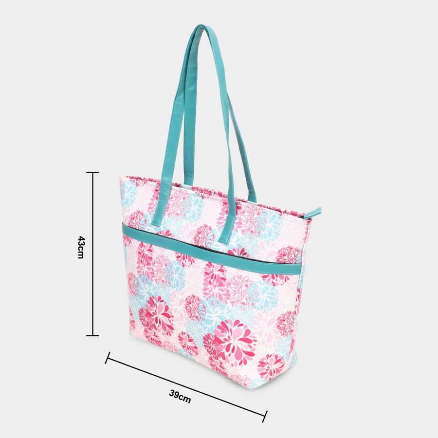 Women's 1 Compartment Fabric-Polyester Medium Tote Bag , , large image number null