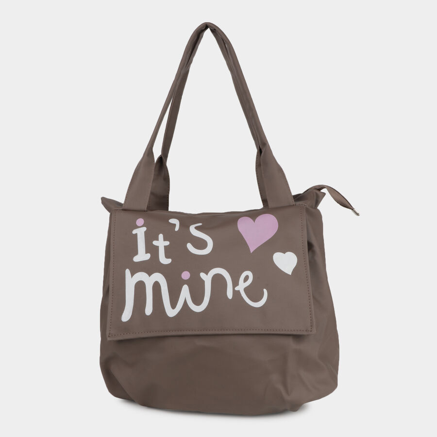 Women's Polyurethane Medium Shopper Bag, , large image number null