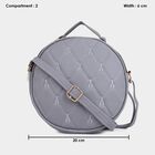 Women's 2 Compartment Polyurethane Sling Bag , , small image number null