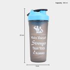 900 ml Plastic Gym Shaker, , small image number null