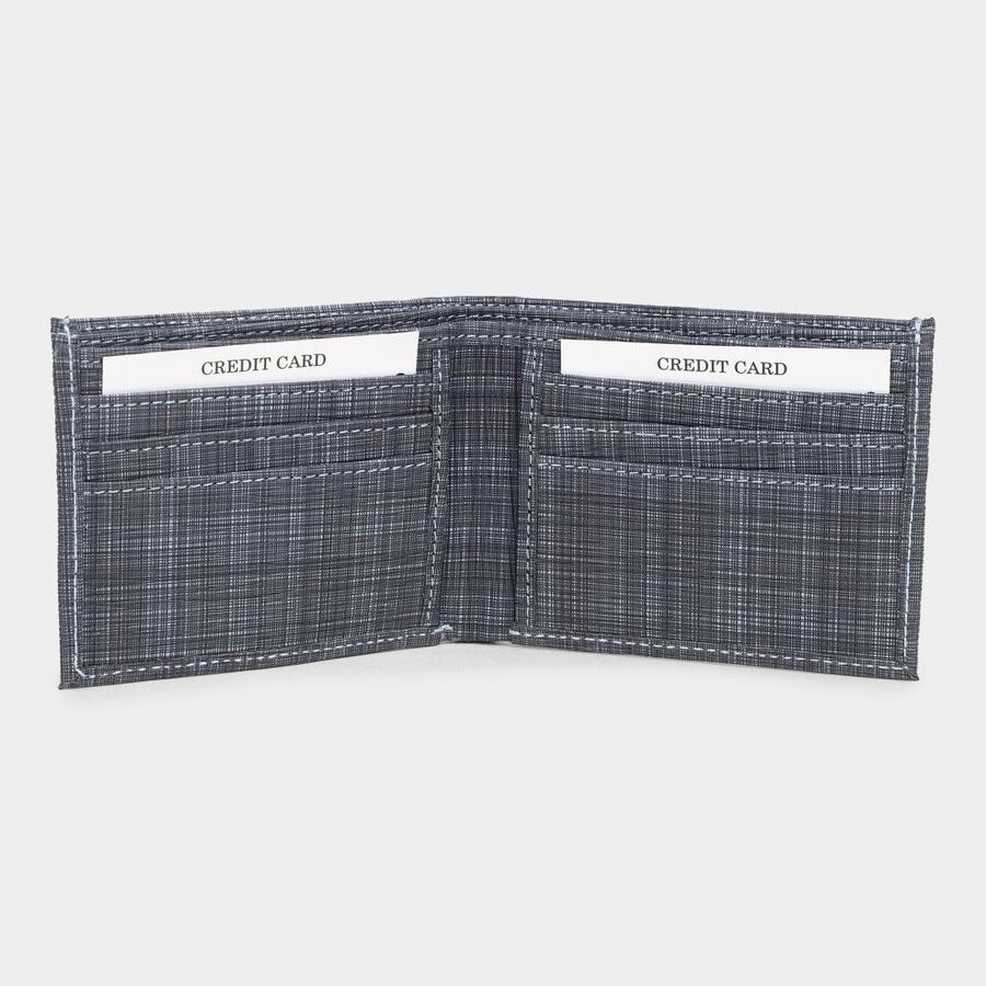 Men's Polyurethane Bi-Fold Wallet, , large image number null