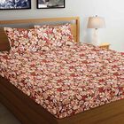 120 GSM Microfiber Double Bedsheet with 2 Pillow Covers, King Size, , small image number null