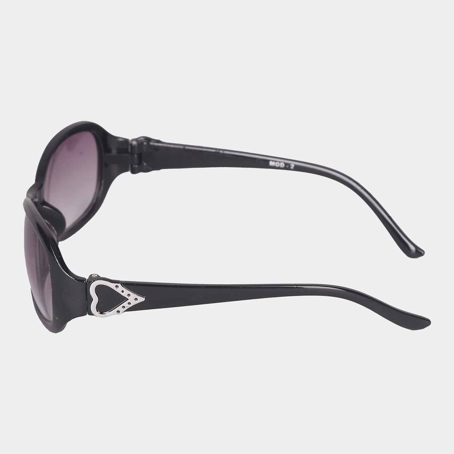 Women's Plastic Gradient Oval Sunglasses, , large image number null