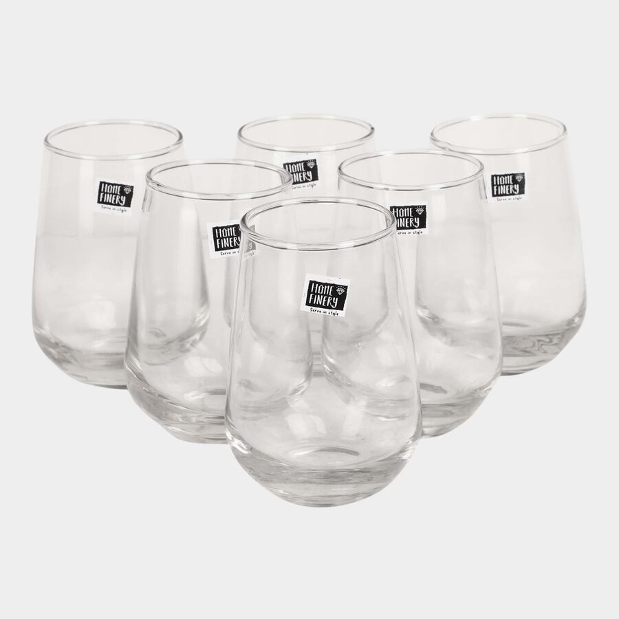 Glass Tumbler, 330ml, Set of 6, , large image number null