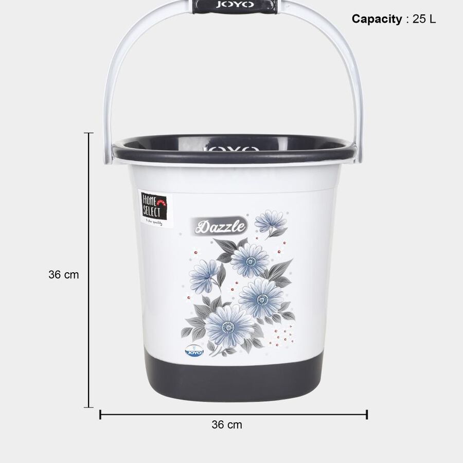 25 L Plastic Bucket, , large image number null