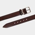 Men's Brown Polyurethane Casual Belt, 38 In. Waist, , small image number null