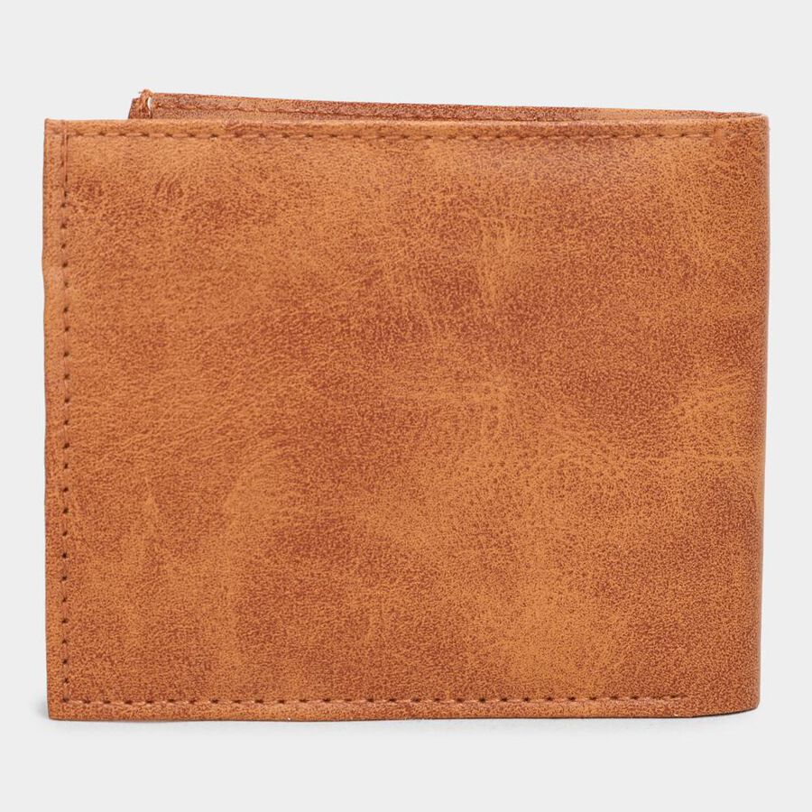 Men's Polyurethane Bi-Fold Wallet, , large image number null